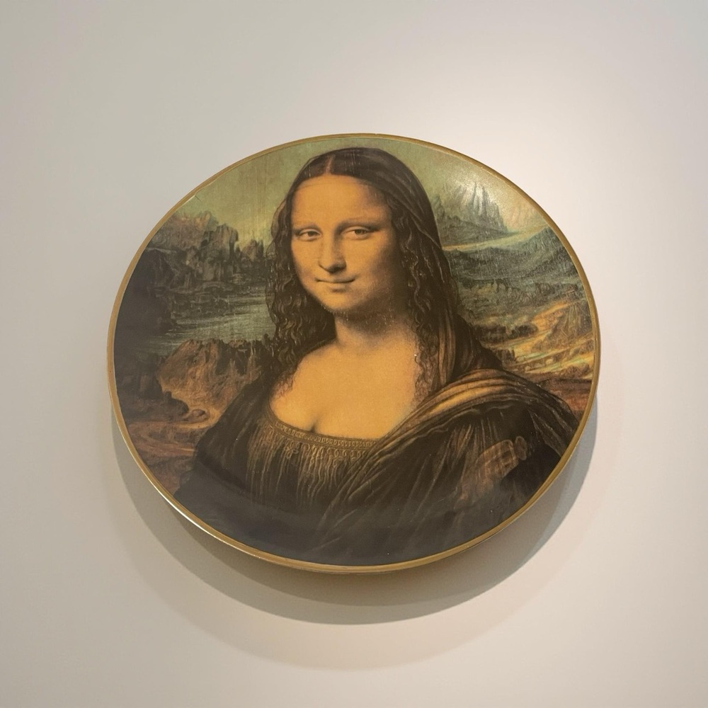 Mona Lisa Classic Art Decorative Plate